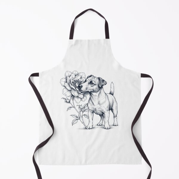 Item preview, Jack Russell Terrier Smell Flower Dog Lover designed and sold by dian-rody-crest.