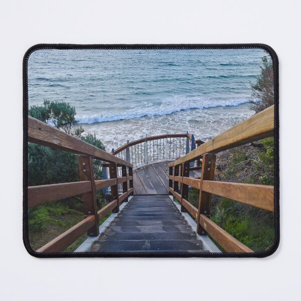 Item preview, Coastal Stairway to the Sea – Beach Escape designed and sold by shaynetwright.