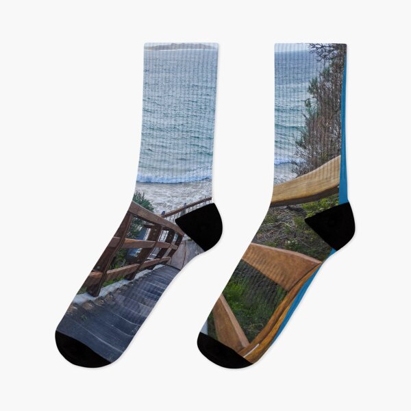 Item preview, Coastal Stairway to the Sea – Beach Escape designed and sold by shaynetwright.