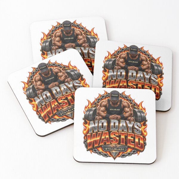 Item preview, No Days Wasted – Gym Motivation by STILLBLAZE designed and sold by BilcoStillbaze.