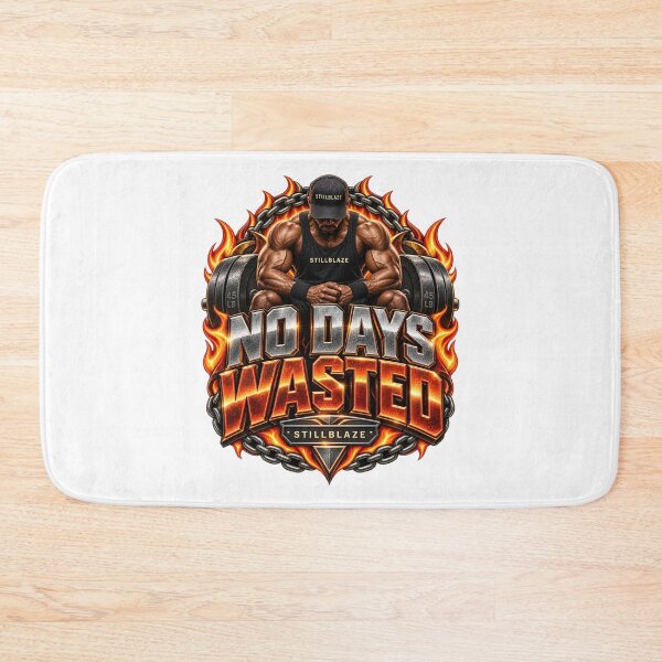 Item preview, No Days Wasted – Gym Motivation by STILLBLAZE designed and sold by BilcoStillbaze.