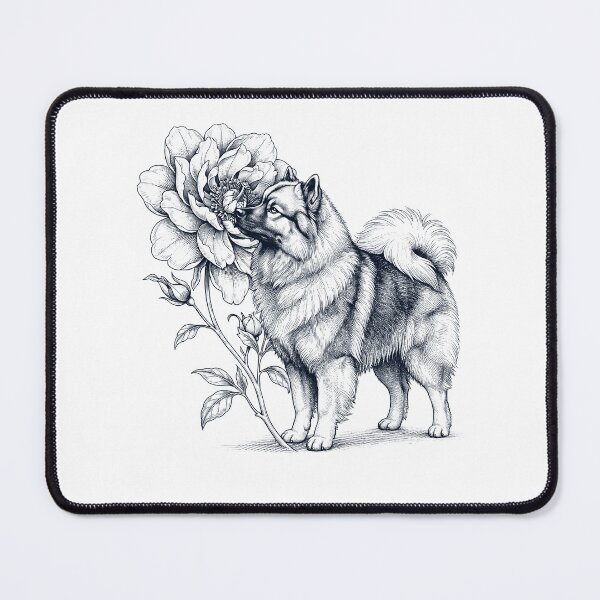 Item preview, Keeshond Smell Flower Dog Lover designed and sold by dian-rody-crest.
