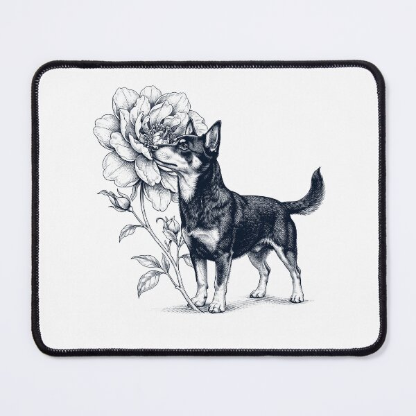 Item preview, Lancashire Heeler Smell Flower Dog Lover designed and sold by dian-rody-crest.