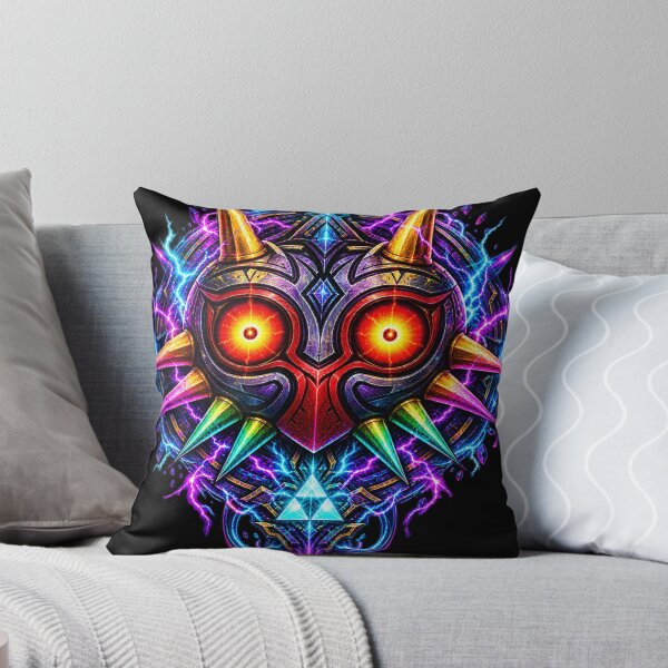 Item preview, Electric Mask – Neon Relic of Termina designed and sold by ZayCreates.