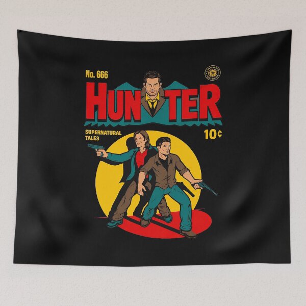 Item preview, Hunter Supernatural Tales Retro Comic Style designed and sold by JANEREND.