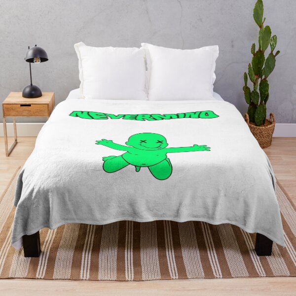Item preview, Nevermind Neon Green Grunge Music designed and sold by AvianPalette.