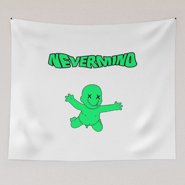 Item preview, Nevermind Neon Green Grunge Music  designed and sold by AvianPalette.