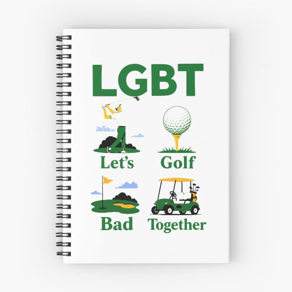 Item preview, Funny LGBT Let's Golf Bad Together Humorous Golfing designed and sold by ImeldaSparks.