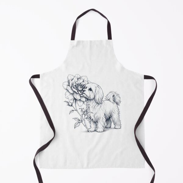 Item preview, Maltese Smell Flower Dog Lover designed and sold by dian-rody-crest.