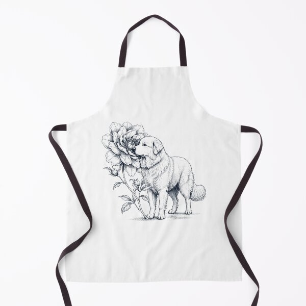 Item preview, Maremma Sheepdog Smell Flower Dog Lover designed and sold by dian-rody-crest.