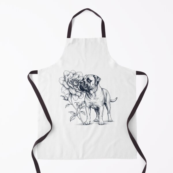 Item preview, Mastiff Smell Flower Dog Lover designed and sold by dian-rody-crest.