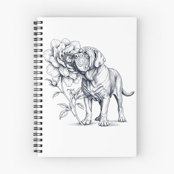 Item preview, Neapolitan Mastiff Smell Flower Dog Lover designed and sold by dian-rody-crest.