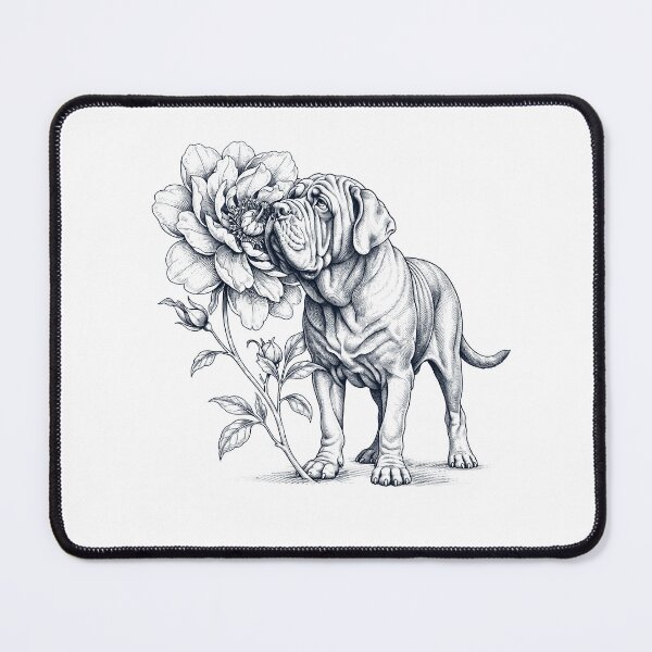Item preview, Neapolitan Mastiff Smell Flower Dog Lover designed and sold by dian-rody-crest.