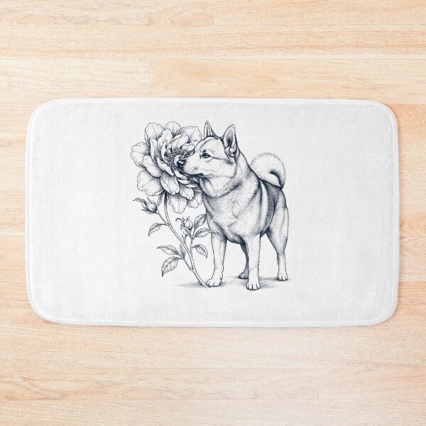 Item preview, Norwegian Buhund Smell Flower Dog Lover designed and sold by dian-rody-crest.