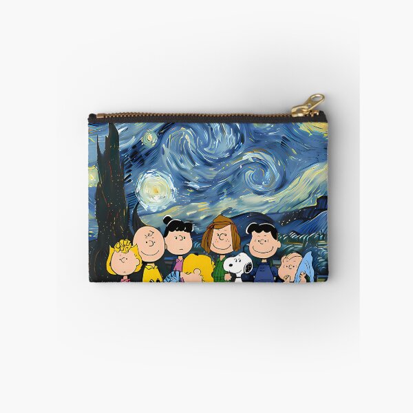 Item preview, Snoopy And The Peanuts Gang Starry Night designed and sold by CapsuleOfLife.
