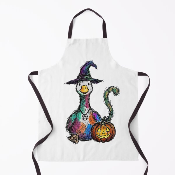 Item preview, Spooky Witch Goose Halloween Scribble Art designed and sold by Niykos570.