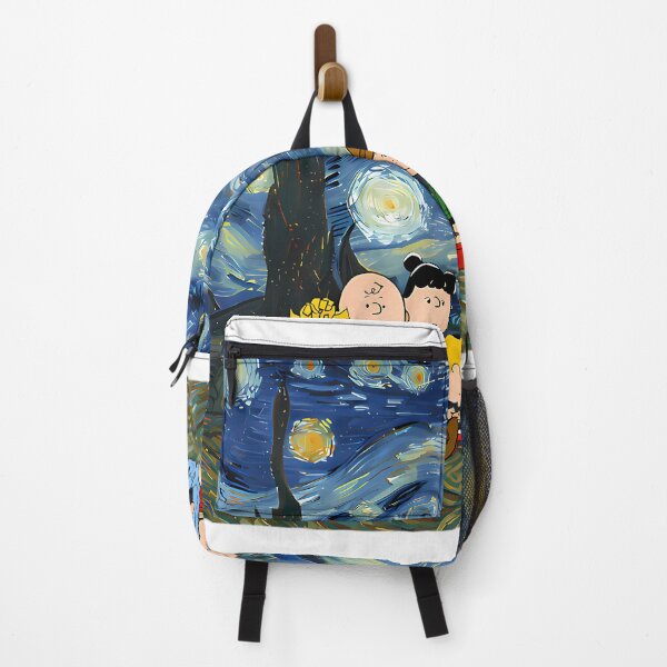Item preview, Snoopy And The Peanuts Gang Starry Night designed and sold by CapsuleOfLife.