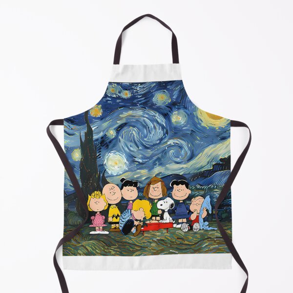 Item preview, Snoopy And The Peanuts Gang Starry Night designed and sold by CapsuleOfLife.