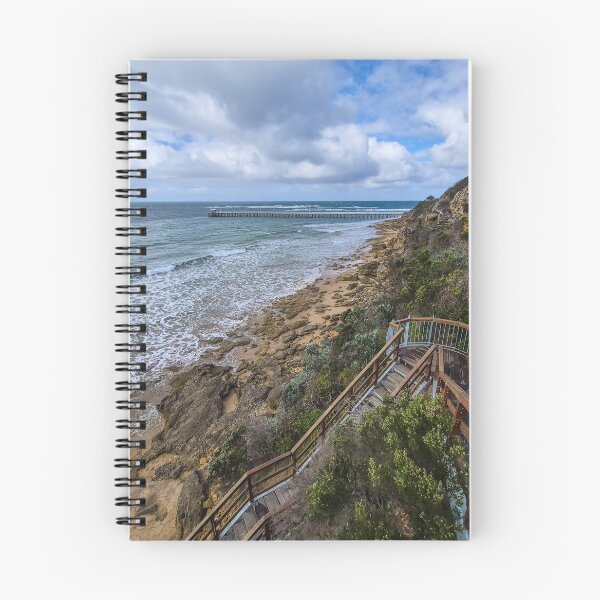Item preview, Welcoming Staircase Down a Cliff Face – Point Lonsdale designed and sold by shaynetwright.