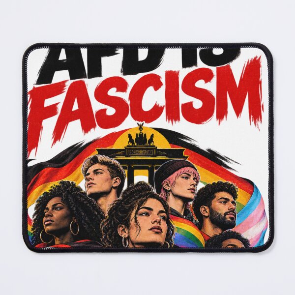 Item preview, Fck Afd (Never Again Is Now) – Unity Against Fascism designed and sold by wilnickvisuals.