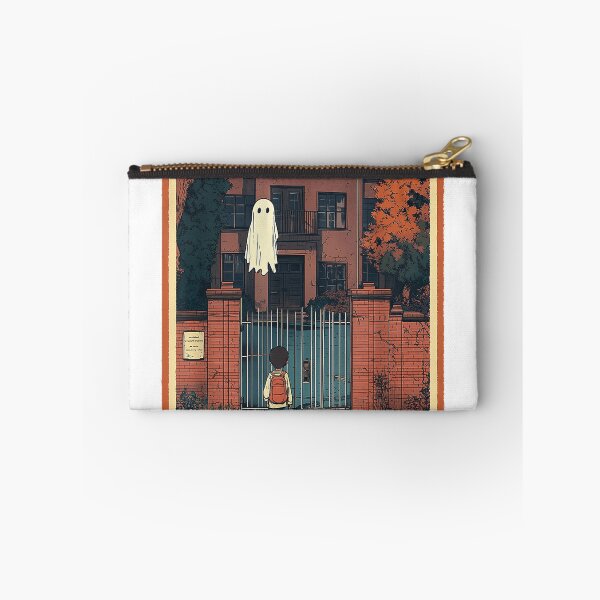 Item preview, Vintage Horror Halloween Retro First Day of School Spooky T-Shirt designed and sold by Magoya Store ⭐⭐⭐⭐⭐.