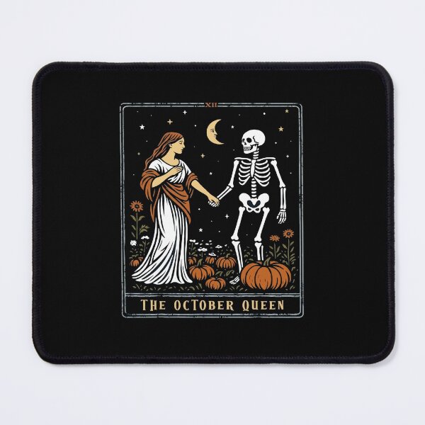 Item preview, The October Queen Skeleton Halloween Tarot designed and sold by nryum.