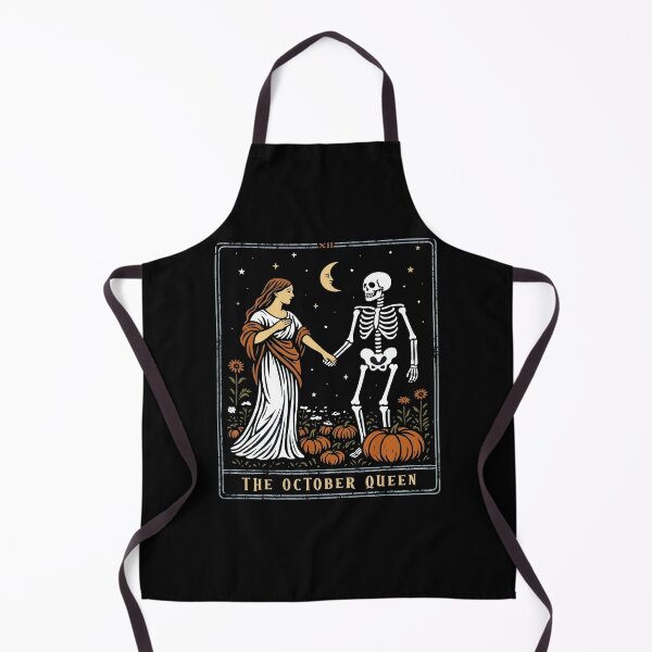 Item preview, The October Queen Skeleton Halloween Tarot designed and sold by nryum.