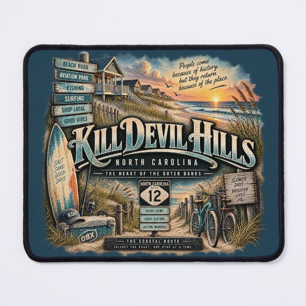 Item preview, Kill Devil Hills Outer Banks Life designed and sold by The Coastal Route.