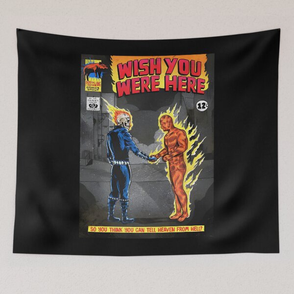 Item preview, Pink-Floyd-Band Wish You Were Here Comics Cartoon designed and sold by regal-crown.