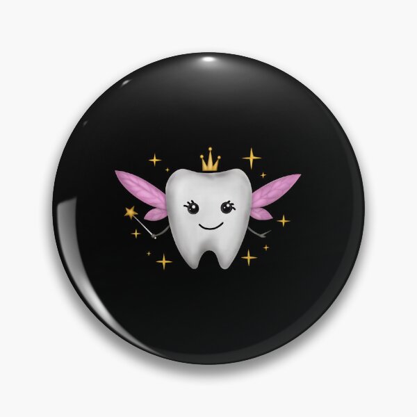 Item preview, Whimsical Fairy Tooth Character with Crown and Wand designed and sold by zoggdisorto.