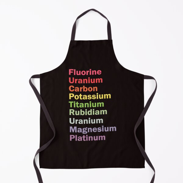 Item preview, Funny Fluorine Uranium Platinum Chemistry Element Acronym designed and sold by ImeldaSparks.