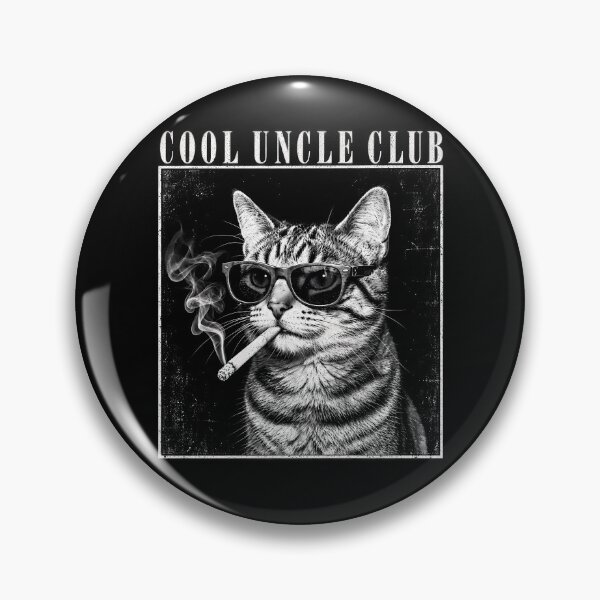 Item preview, Cool Uncle Cat designed and sold by Ribeiro-Art.