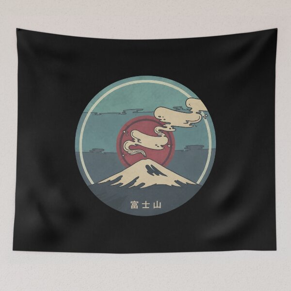 Item preview, Mountain Sunrise Circular Japanese  designed and sold by JANEREND.