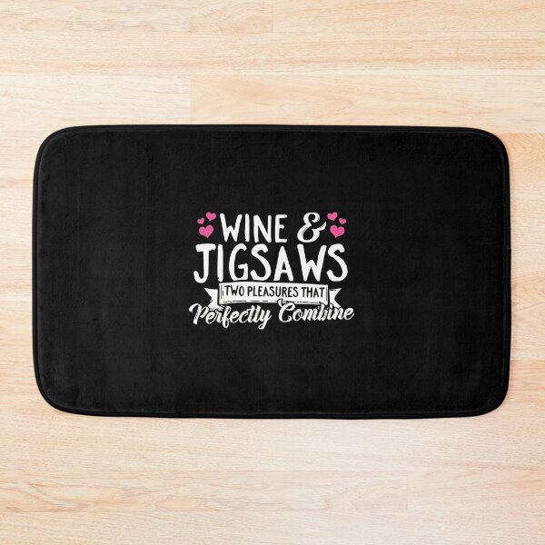 Item preview, Wine & Jigsaws Perfectly Combine Graphic designed and sold by brioladnfarac.