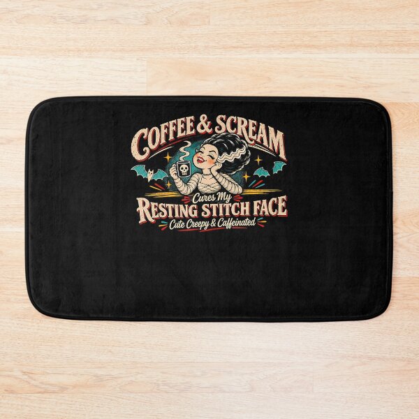 Item preview, Coffee Scream Cures My Resting Stitch Face Cute designed and sold by Pider-Vampire.
