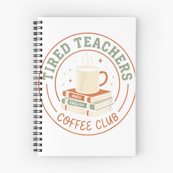 Item preview, Tired Teachers Coffee Club T-Shirt designed and sold by gidget-gadget.