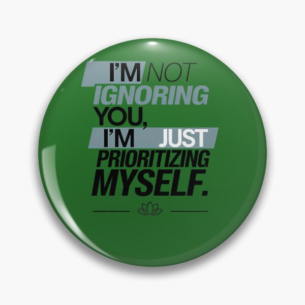 Item preview, Prioritizing Myself Motivational Self-Care Quote 696 designed and sold by Surenjewels.