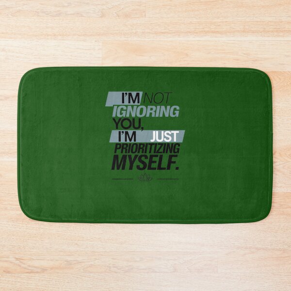 Item preview, Prioritizing Myself Motivational Self-Care Quote 696 designed and sold by Surenjewels.