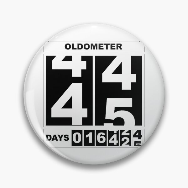 Item preview, Oldometer 45th Birthday Funny Milestone Odometer Shirt designed and sold by oldometerdesign.