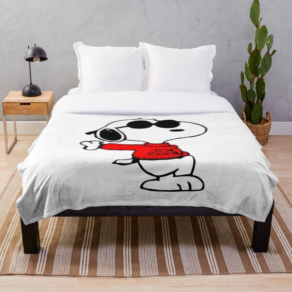 Aperçu de l'œuvre Snoopy Joe porte des lunettes de soleil stylées créée et vendue par CapsuleOfLife.