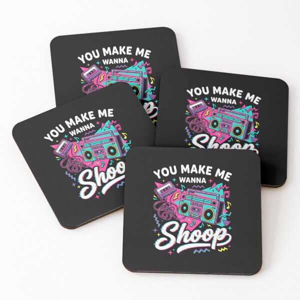 Item preview, You Make Me Wanna Shoop Retro 90s Boombox Music Nostalgia designed and sold by nryum.