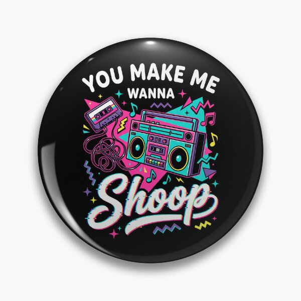 Item preview, You Make Me Wanna Shoop Retro 90s Boombox Music Nostalgia designed and sold by nryum.