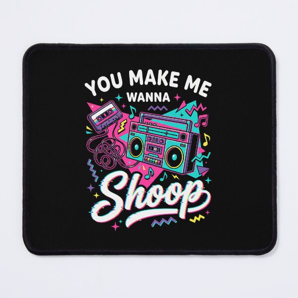 Item preview, You Make Me Wanna Shoop Retro 90s Boombox Music Nostalgia designed and sold by nryum.