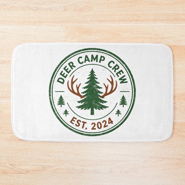 Item preview, Deer Camp Crew Est Group Hunting Camp Squad Shirt Design designed and sold by Mahilis.