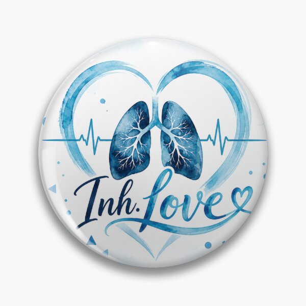 Item preview, Inh. Love | Respiratory Therapist Lungs & Heart designed and sold by CollectionsJEm.