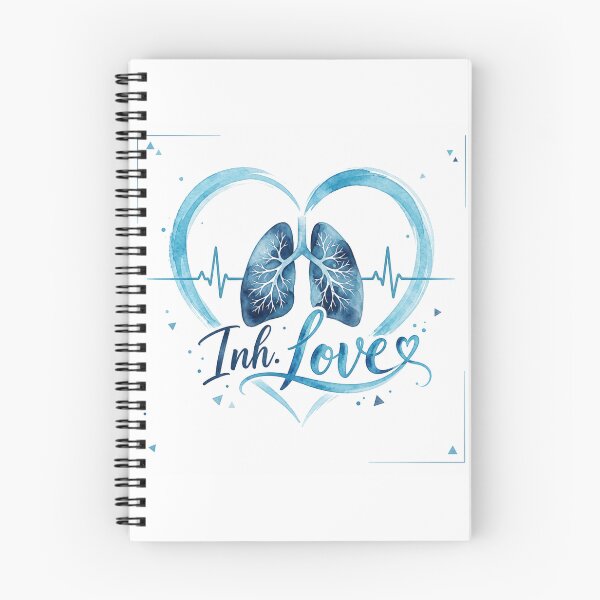 Item preview, Inh. Love | Respiratory Therapist Lungs & Heart designed and sold by CollectionsJEm.