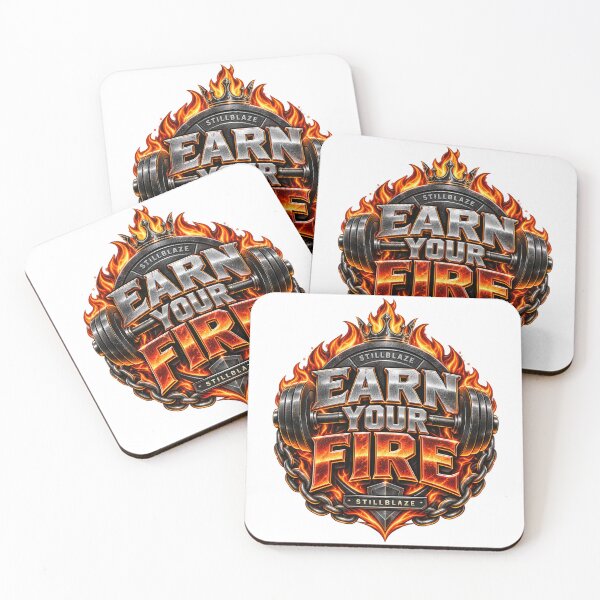 Item preview, Earn Your Fire – Weightlifting Gym Motivation by STILLBLAZE designed and sold by BilcoStillbaze.