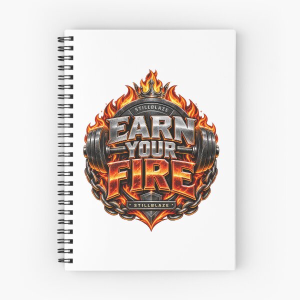 Item preview, Earn Your Fire – Weightlifting Gym Motivation by STILLBLAZE designed and sold by BilcoStillbaze.