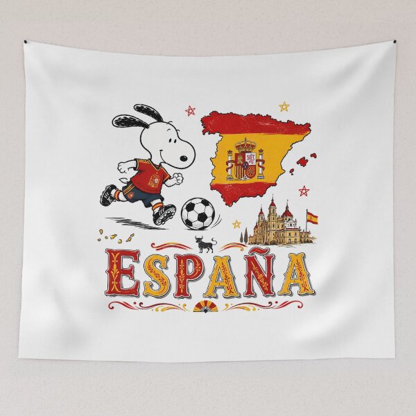 Item preview, Snoopy Spain Team designed and sold by CapsuleOfLife.