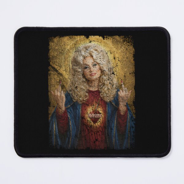 Item preview, SAINT QUEEN DOLLY PARTON MIDDLE FINGER designed and sold by regal-crown.